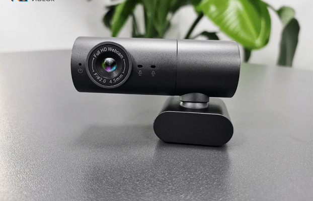 1080P HD! Vidlok business webcam W91 built-in noise reduction speaker camera
